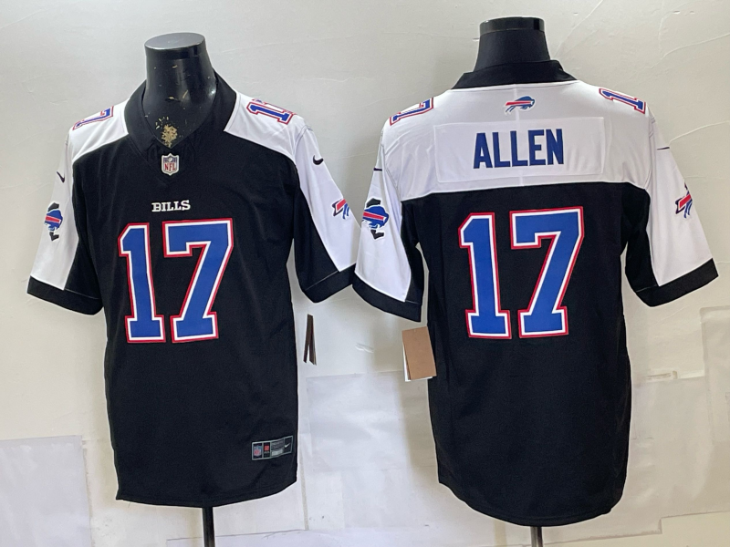 Men 2026 Buffalo Bills #17 Allen black Nike Limited NFL Jersey 072003->buffalo bills->NFL Jersey